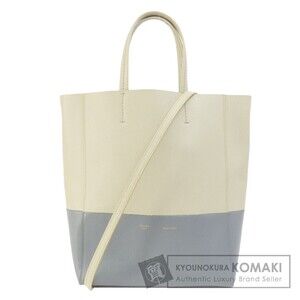 Celine Vertical Cabas Leather Handbag